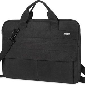Laptop Bag Carrying Case with Shoulder Strap, Slim Waterproof Computer